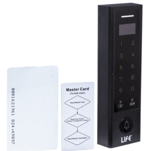 Kit Comandi con Tastiera Antivandalo Wifi SmartLife, con Display OLED ed Rfid 125Khz, Guscio in Plastica